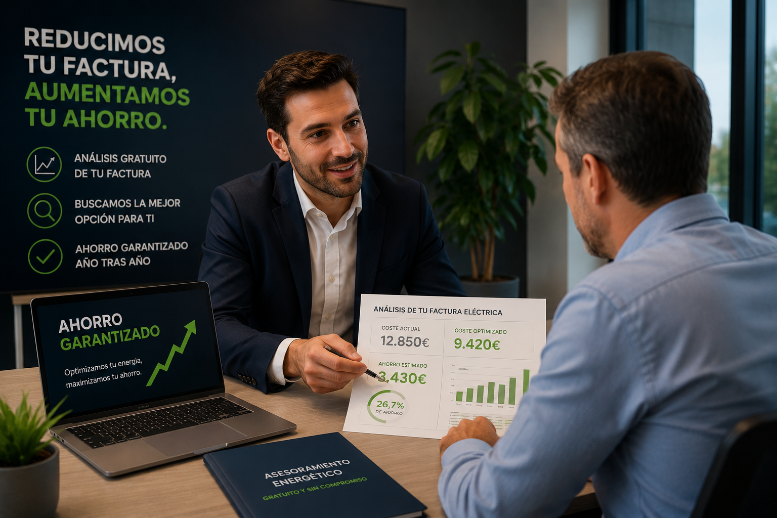 Asesoramiento para ahorro en factura eléctrica