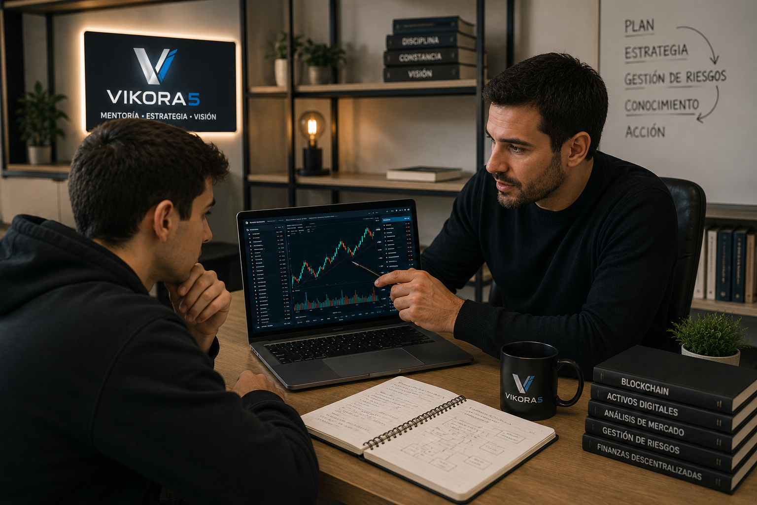 Formación personalizada y mentoría en activos digitales